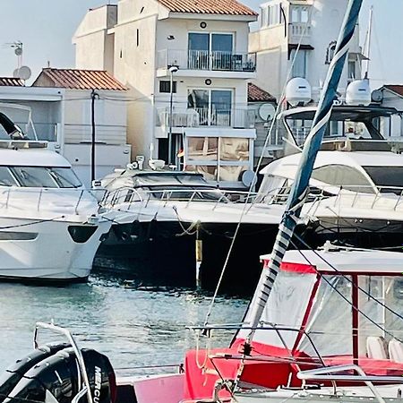 Apt Port Rhodes C, 2 Chbres, 2 Terrasses, Vue Sur Canal Principal De La Marina Et Sur Les Pyrenees Empuriabrava Exteriör bild